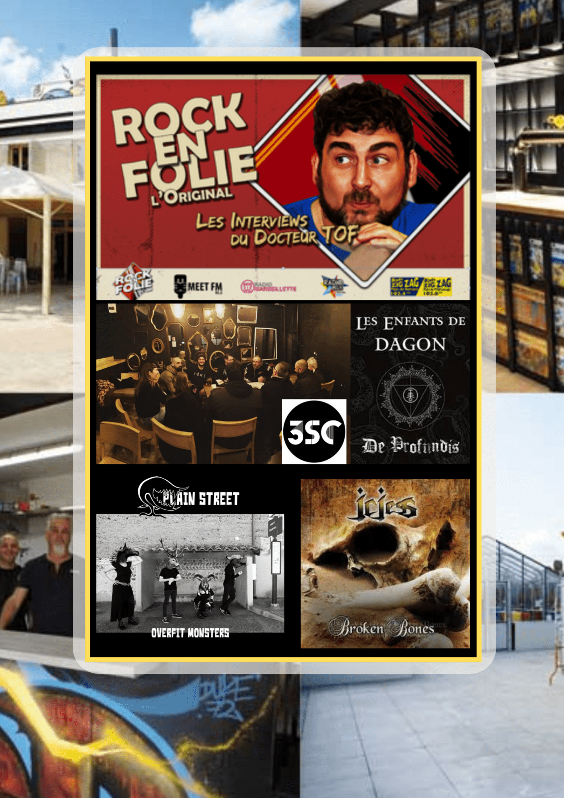 Image Rockenfolie l'Originale – Epîsode 19 – Invité : Plain Street et les enfants de Dagon